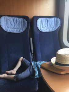 Deutsche Bahn mit Kind