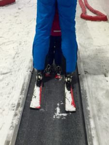 erste mal Skifahren