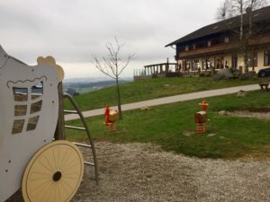 Berggasthof mit Ausblick