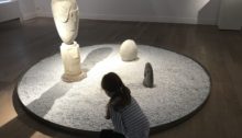 Kunstmuseum mit Kind